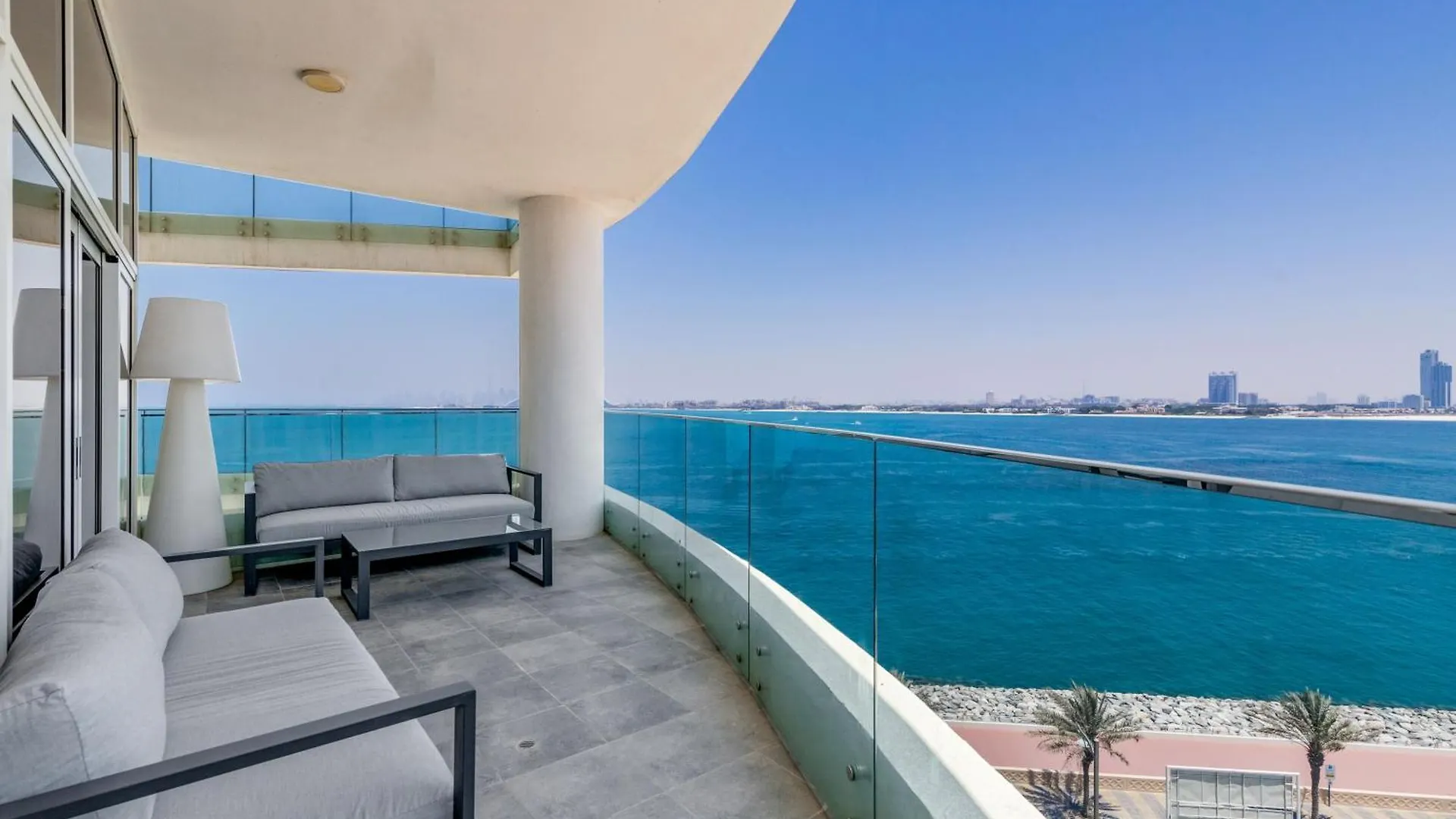 דובאי Luxury Azizi Mina Beachfront Apartments