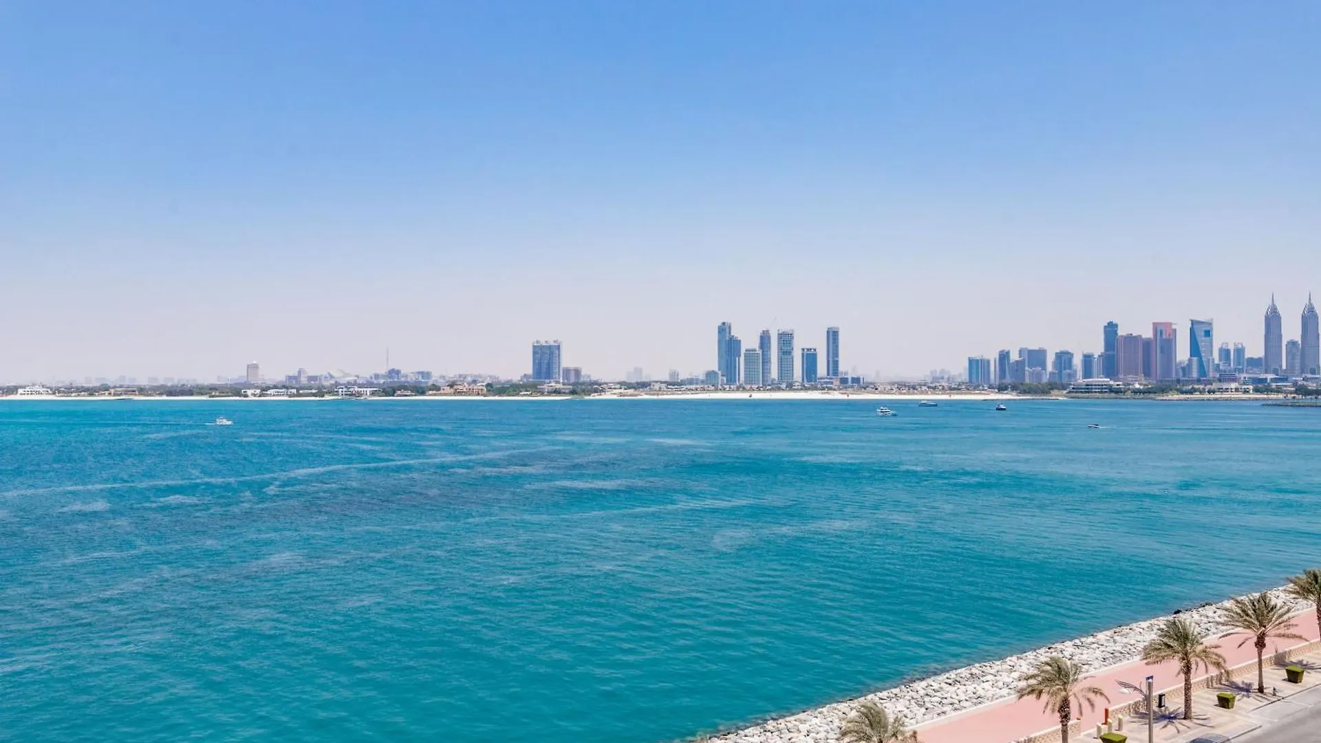 דובאי Luxury Azizi Mina Beachfront Apartments